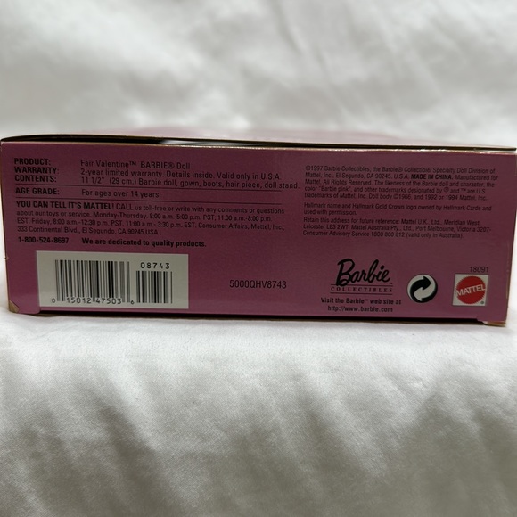 Barbie (Hallmark special edition) - Picture 3 of 6